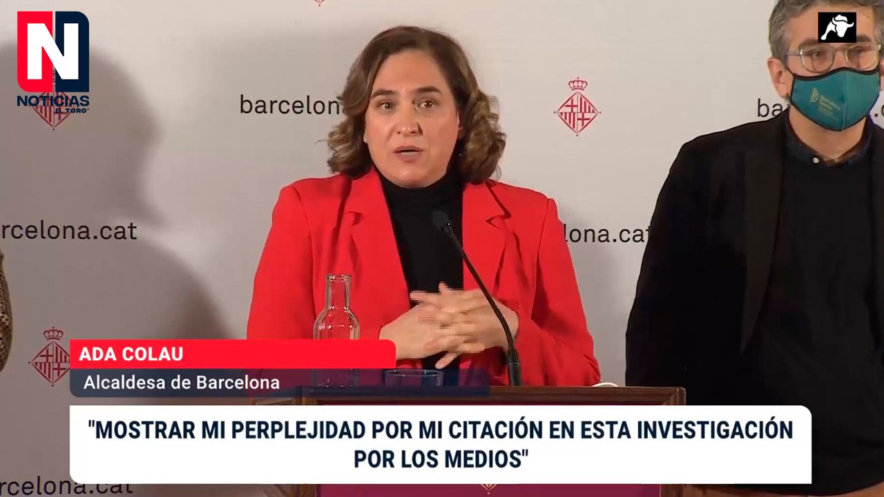 Ada Colau rechaza dimitir por su imputación y asegura que no hay irregularidades