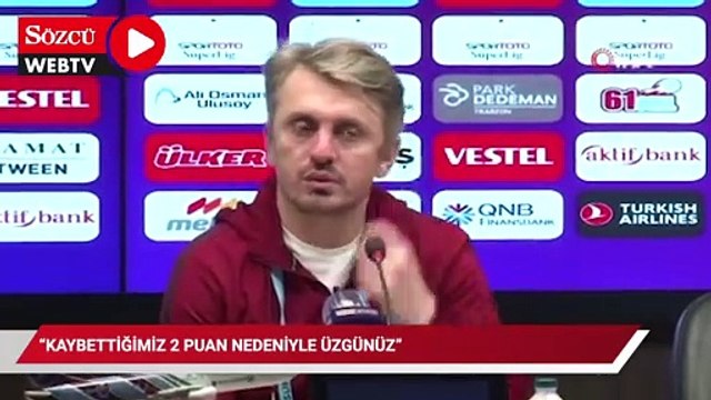 Orhan Ak: Kaybettiğimiz 2 puan nedeniyle üzgünüz
