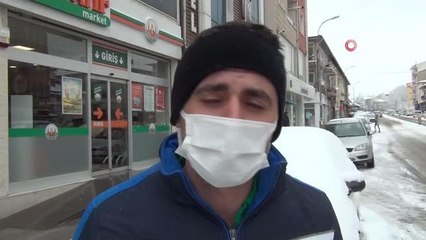 Güvercin soğuk havaya dayanamadı