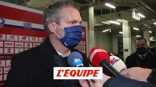 Létang : «Il y a peut-être eu du relâchement» - Foot - L1 - Lille