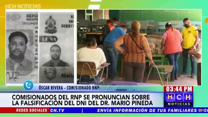 Comisionado del RNP: "Es una falsificación barata que los bancos la pueden identificar"