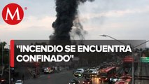 Batres pide cerrar puertas y ventanas con trapos húmedos por incendio en Azcapotzalco