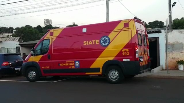 Corpo de bombeiros foi acionado para atender gestante que sofreu queda