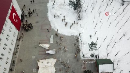 Jandarmadan nefes kesen tatbikat