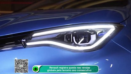 Renault registra queda nas vendas globais pelo terceiro ano consecutivo