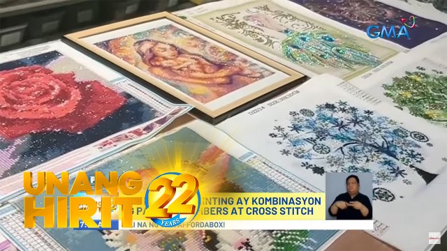 Unang Hirit: Diamond painting, paano nga ba gawin?