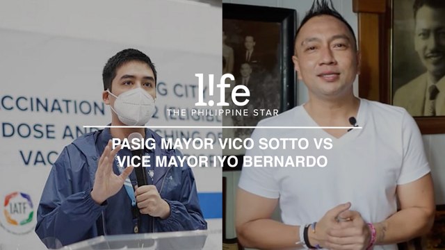 Pasig City Mayor Vico Sotto vs Vice Mayor Iyo Bernardo