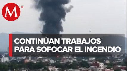 "El fuego está muy fuerte": Alcaldesa de Azcapotzalco sobre incendio en Coltongo