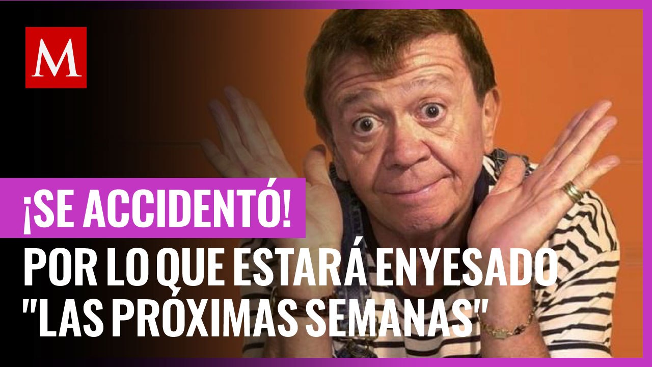 ¡Se fracturó un brazo! Chabelo sufre accidente: "enyesado por las próximas semanas"