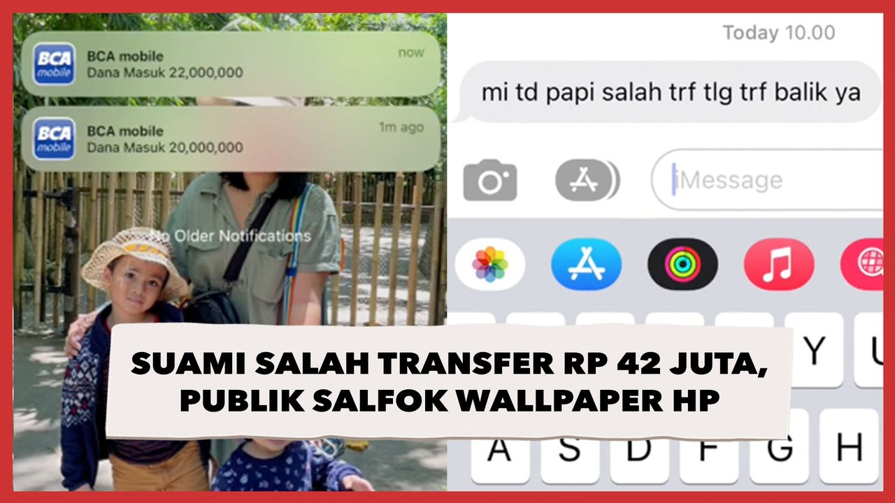 Suami Salah Transfer Rp 42 Juta, Publik Malah S...
