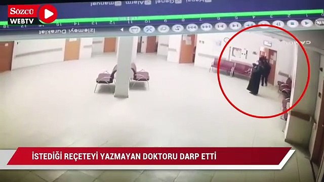 İstediği reçeteyi yazdıramayan hasta yakını doktoru darp etti