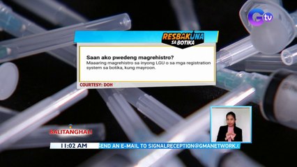 Ang mga dapat tandaan bago magtungo para magpabakuna | BT