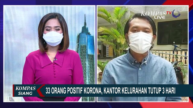 Klaster Covid-19 Serang 33 Pegawai, Kantor Kelurahan Gondangdia Jakarta Pusat Ditutup 3 Hari