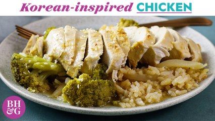 Make-Ahead Korean-Inspired Chicken with Broccoli