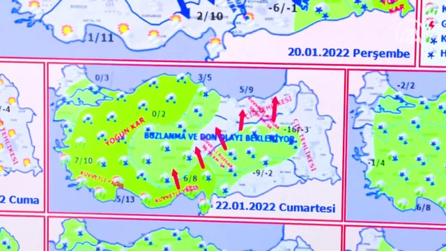 Meteoroloji'den tüm yurdu etkisi altına alacak yeni kar yağışı uyarısı