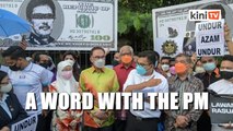 Anwar to meet PM after Muda, PKR Youth hold demonstrations outside Parliament