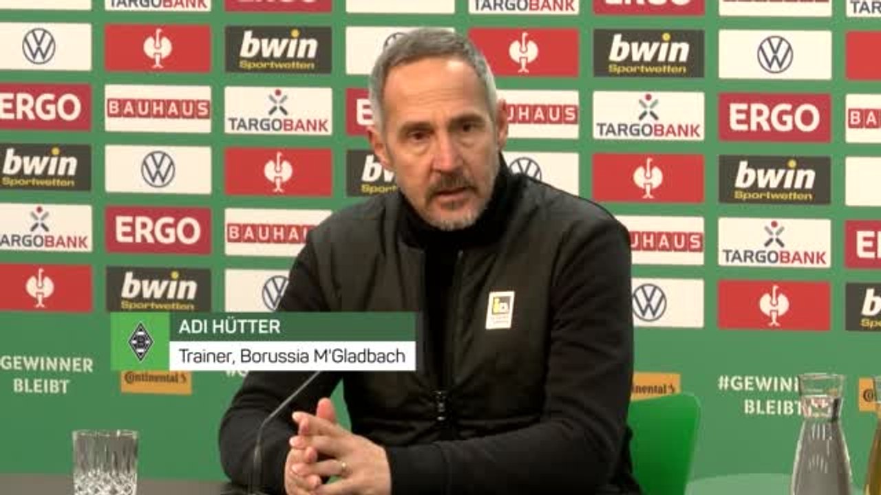 Hütter nach Pokal-Blamage: “Bin richtig sauer”