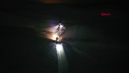 VAN'DA KAR KALINLIĞI 1,5 METREYİ AŞTI