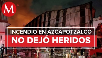 "Hasta acá se ven las llamas": graban videos de incendio en Azcapotzalco