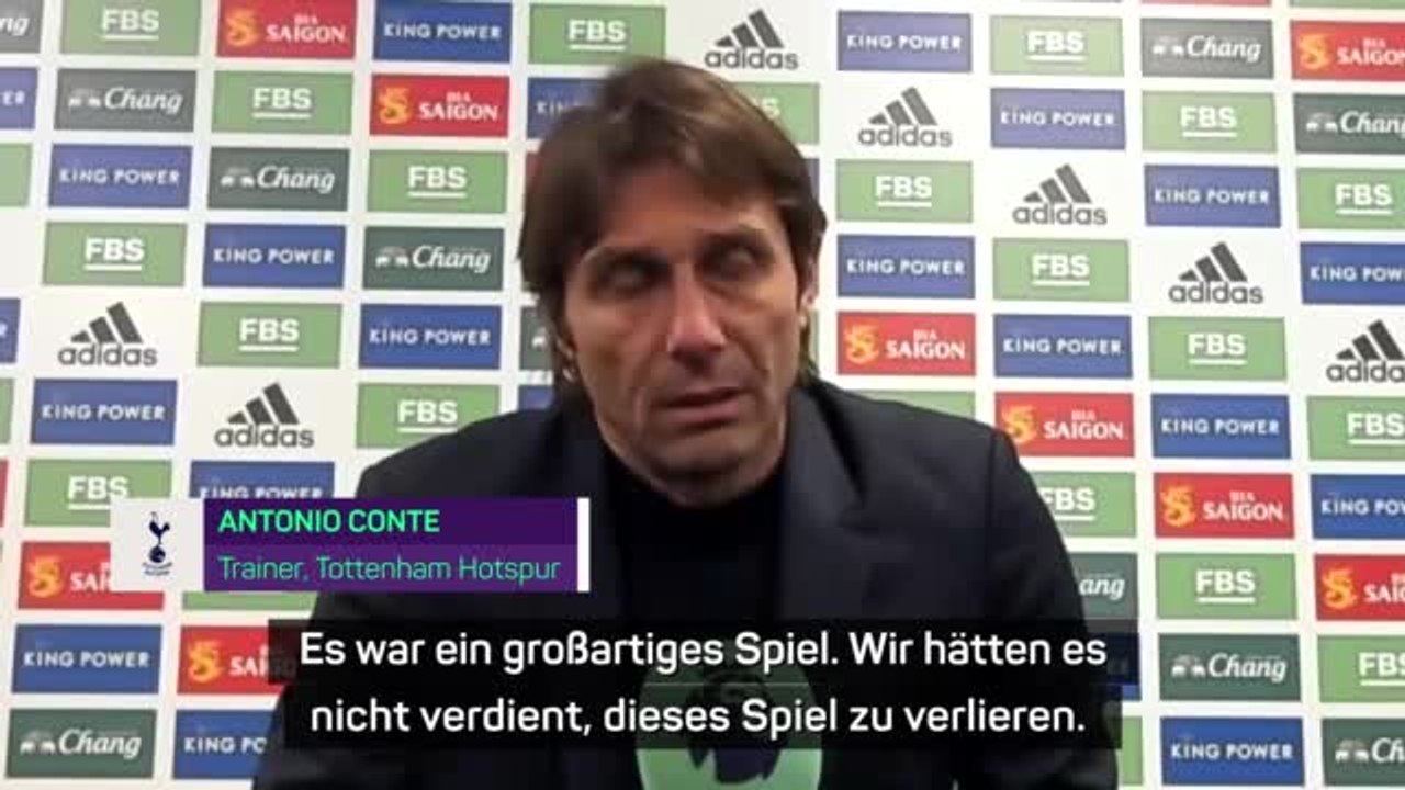 Conte: “Niederlage wäre unverdient gewesen”