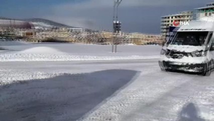 Gaziantep'te kardan kapanan tüm yollar trafiğe açıldı