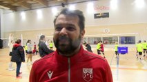 Interview maritima: Manu Ceselia coach de Vitrolles Sports Volley avant la réception de Levallois