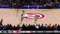 Trae Young's sensational nutmeg in Hawks win