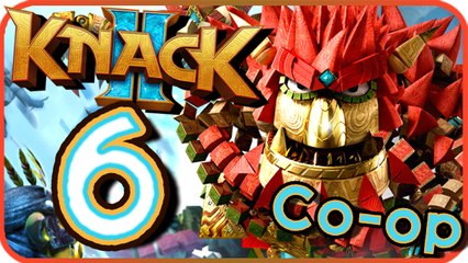 KNACK 2 Walkthrough Part 6 (PS4) Co-op - No Commentary