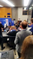 Jornalistas abandonam Macron e Metsola