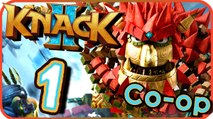 KNACK 2 Walkthrough Part 1 (PS4) Co-op - No Commentary