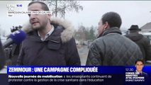 Déplacement perturbé d'Éric Zemmour à Calais: l'entourage du candidat accuse les journalistes d'avoir 