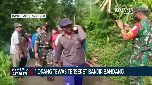 Seorang Petani Tewas Terseret Banjir Bandang Lereng Argopuro
