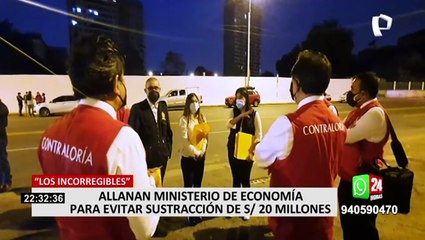 Caso "Los incorregibles": Contraloría investiga modus operandi de la banda criminal