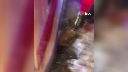 Hastalanan vatandaş kar yağışı nedeniyle ancak 7 saat sonra hastaneye yetiştirilebildi