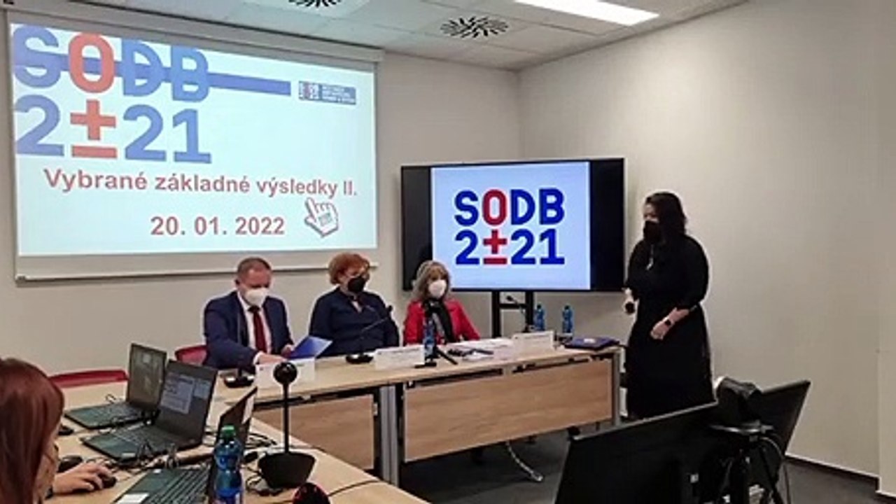 ZÁZNAM: TK Štatistického úradu SR - sčítanie obyvateľov