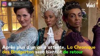VOICI : La Chronique des Bridgerton de retour pour une saison 2 : les internautes affichent leur mécontentement