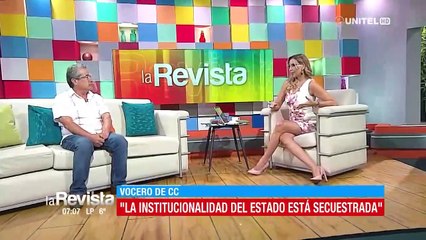 Pedraza: "El Estado está en manos del MAS y Evo Morales actúa como presidente sin serlo"