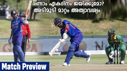 India vs South Africa 2nd ODI, Match Preview