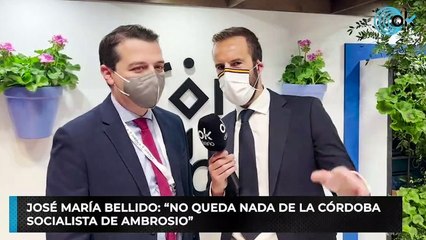 José María Bellido “No queda nada de la Córdoba  socialista de Ambrosio”