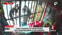 La Victoria: capturan a peligro delincuente que era el terror de los minimarkets en Breña