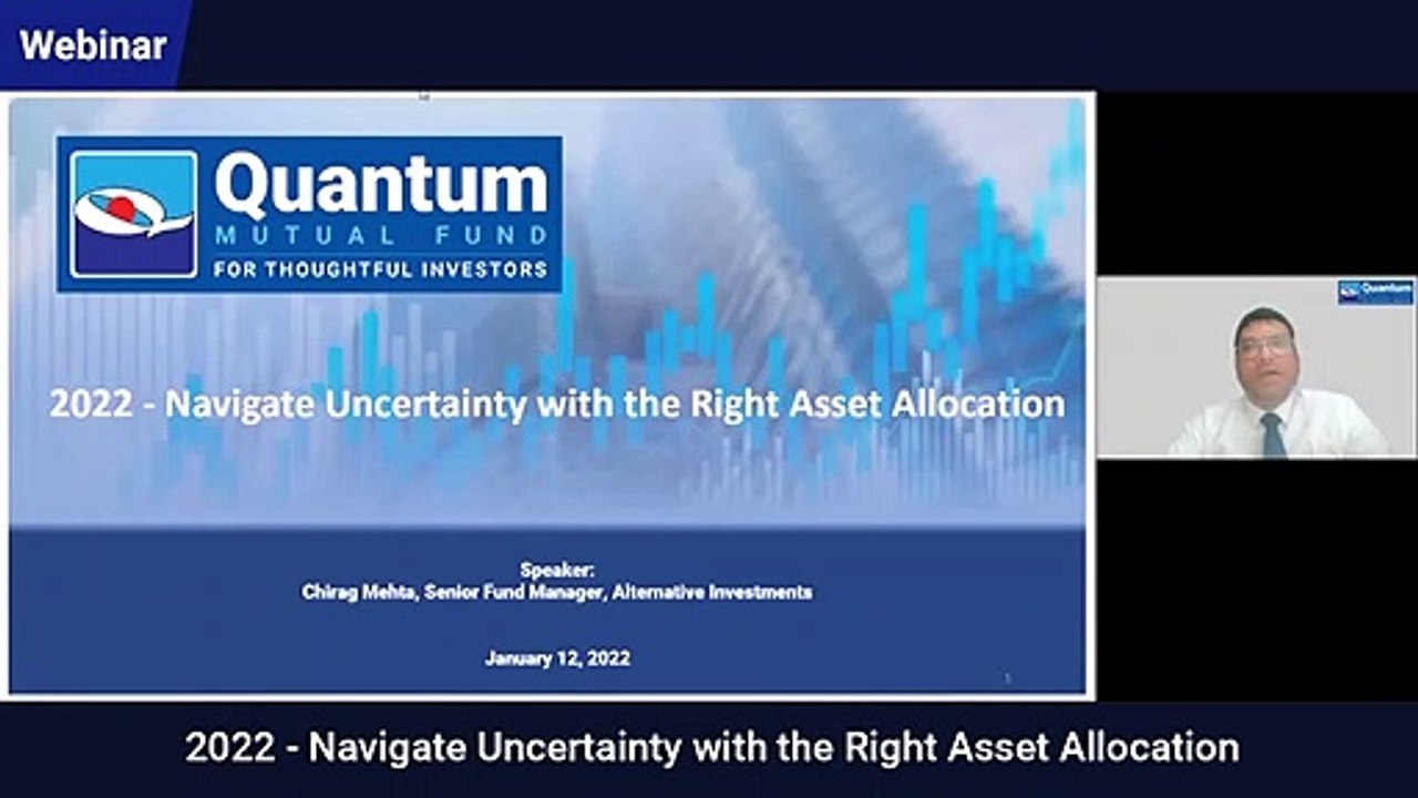 Webinar - Navigate Uncertainty with the Right Asset Allocation