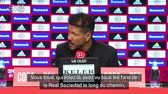 Diego Simeone est revenu sur les incidents d’avant-match