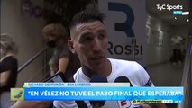 Centurión y sus primeras palabras en San Lorenzo: 