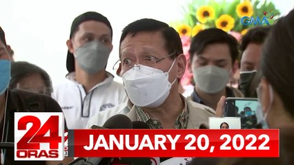 24 Oras Express: January 20, 2022 [HD]