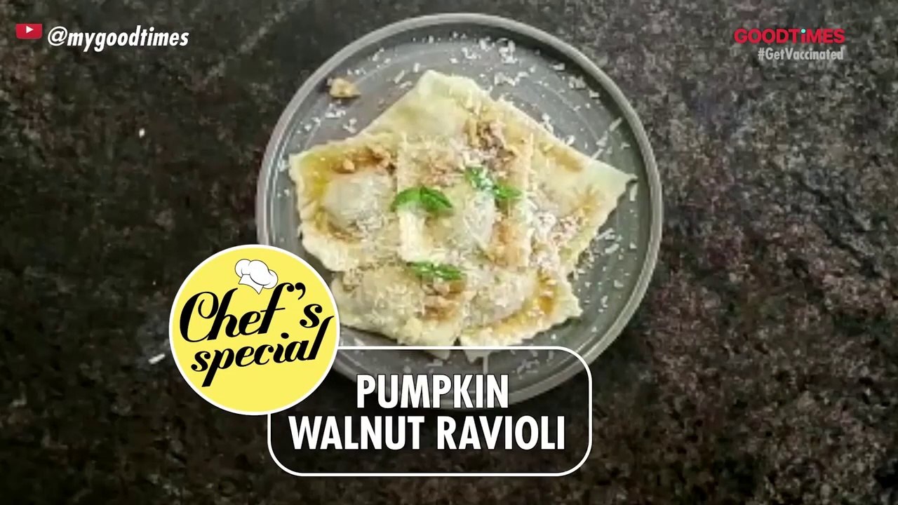 PUMPKIN WALNUT RAVIOLI_ GOURMET _ CHEF_S SPECIAL _ GOODTiMES