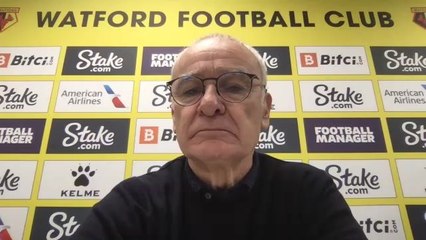 Ranieri on huge relegation game against Norwich