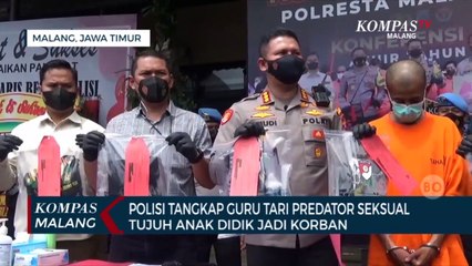 Guru Tari Predator Seksual di Kota Malang Dibekuk Polisi, 7 Anak Didik Jadi Korban