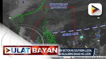 PTV INFOWEATHER: Shear line, magpapaulan sa Eastern section ng Southern Luzon; Hanging amihan, umiiral naman sa nalalabing bahagi ng Luzon