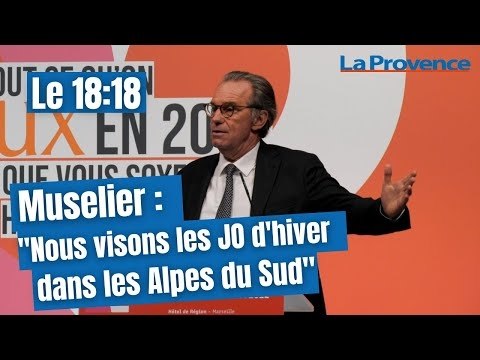 Renaud Muselier annonce vouloir accueillir les JO d'hiver 2034 ou 2038 dans les Alpes du Sud