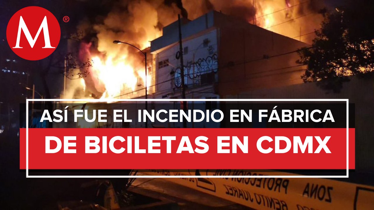 Entre llamas y nubes de humo: así se vivió el incendio en fábrica de Azcapotzalco